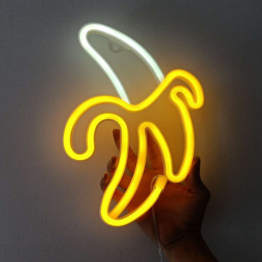 Banana Neon LED Wall Sign Night Light by HitMyNeed