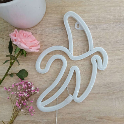 Banana Neon LED Wall Sign Night Light by HitMyNeed
