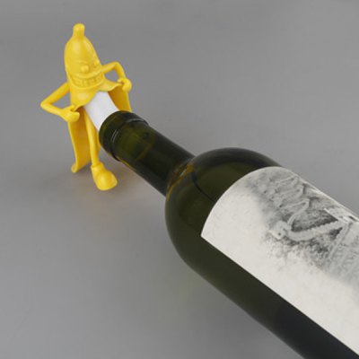 Banana Novelty Silicone Wine Bottle Stopper by HitMyNeed