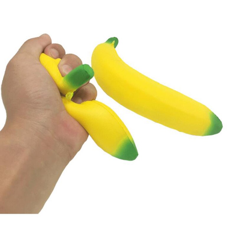 Banana Squishy Stress Relief Squeeze Toy by HitMyNeed