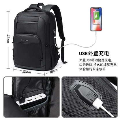 Bange Men's Tactical Laptop & Travel Backpack by HitMyNeed