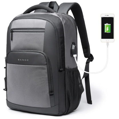Bange Men's Tactical Laptop & Travel Backpack grey by HitMyNeed