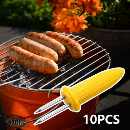Barbecue Sweetcorn Forks Set of 10 by HitMyNeed