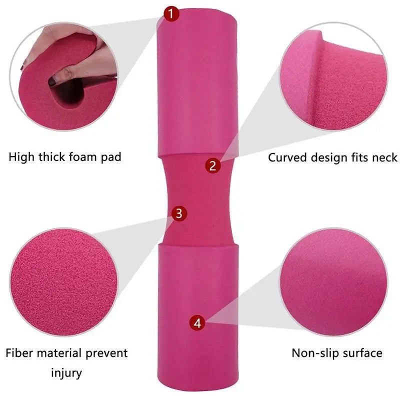 Barbell Foam Pad for Squats and Shoulder Support by HitMyNeed