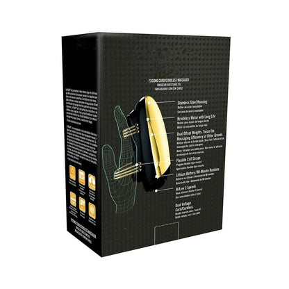 Barberology Cordless Metal Heat & Vibration Massager by HitMyNeed