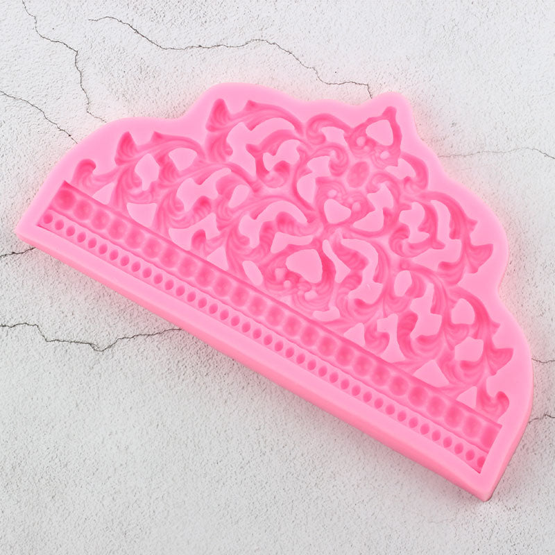 Baroque Crown Silicone Mold for Cake Decorating by HitMyNeed
