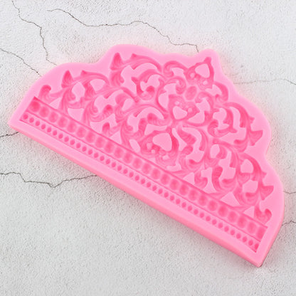 Baroque Crown Silicone Mold for Cake Decorating by HitMyNeed