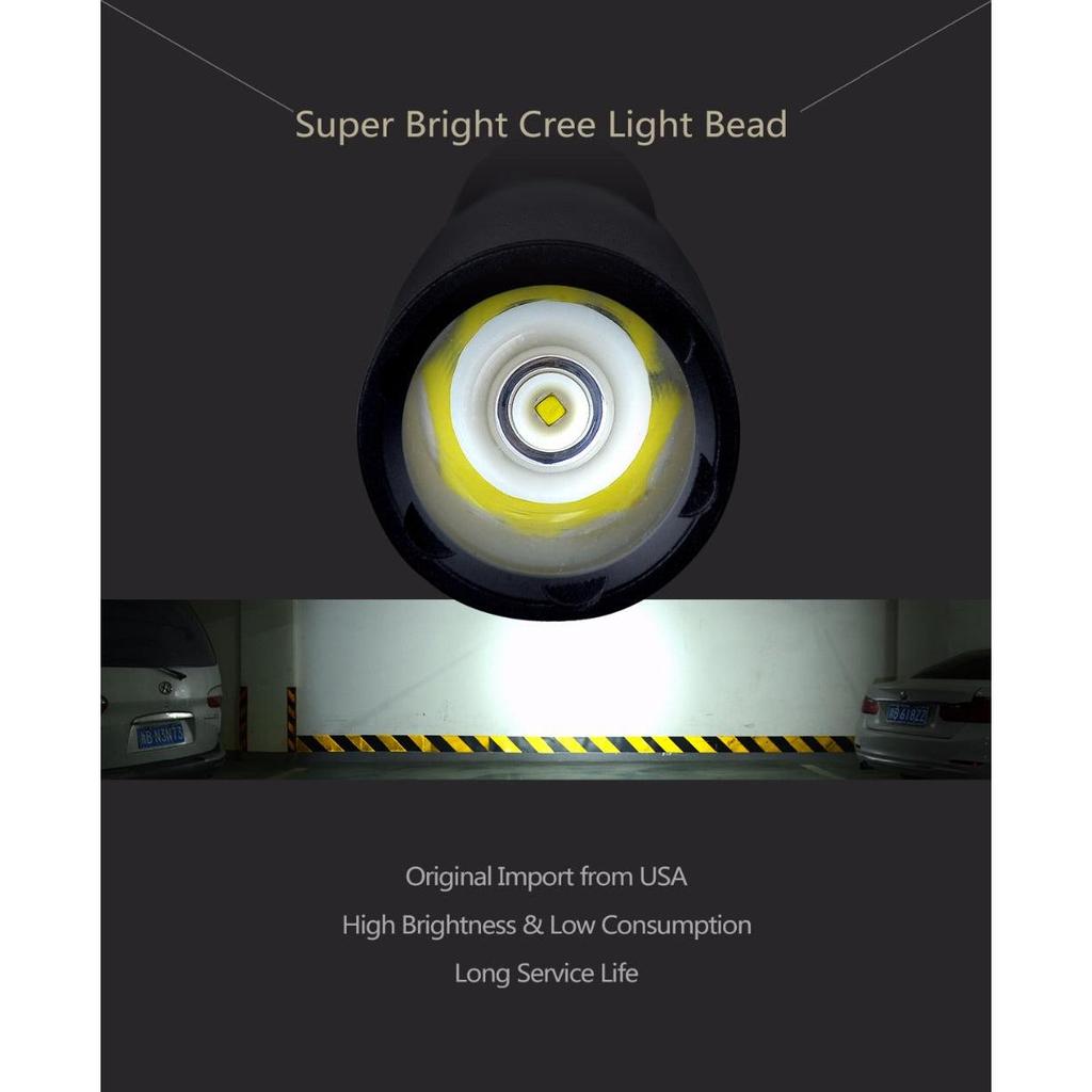 Baseball Bat Style Multi-Function LED Flashlight by HitMyNeed