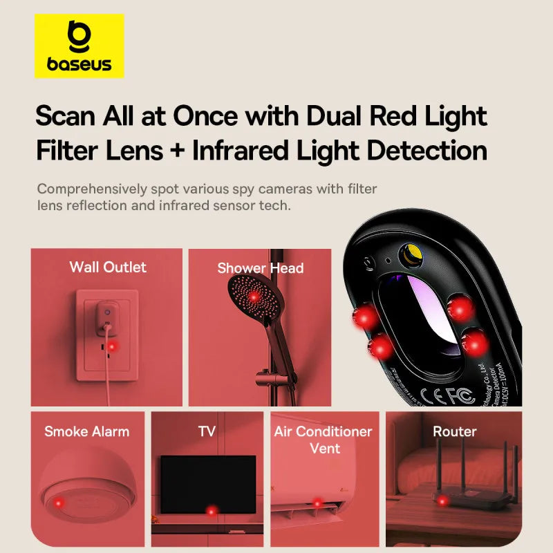 Baseus Heyo II Hidden Camera & Intrusion Detector by HitMyNeed