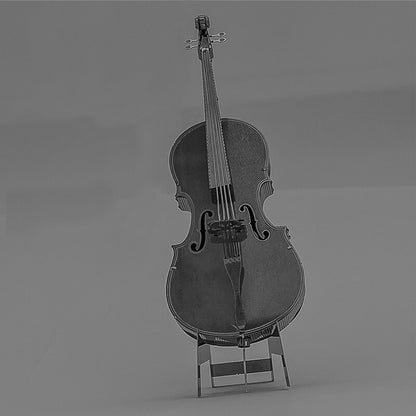 Bass Cello 3D Metal DIY Model Puzzle for Adults by HitMyNeed