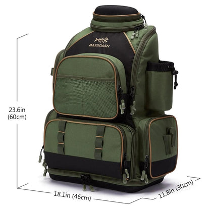 Bassdash Multifunctional Fishing Tackle Backpack by HitMyNeed
