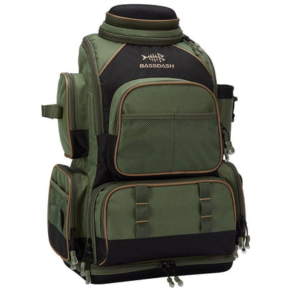 Bassdash Multifunctional Fishing Tackle Backpack army-green-bf2007-1 by HitMyNeed