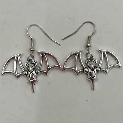 Bat Dangle Earrings for Women Halloween Costume by HitMyNeed