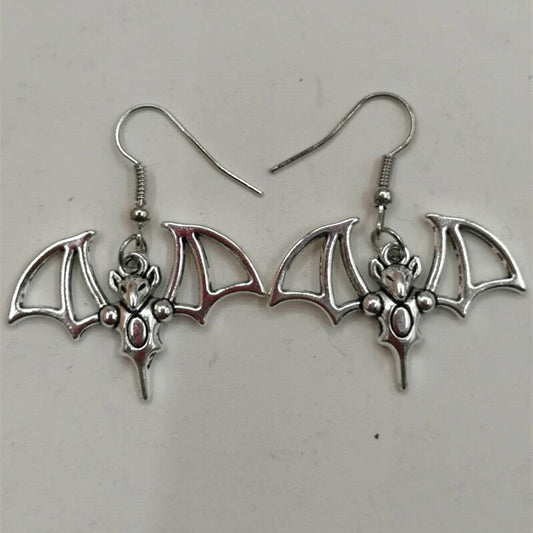 Bat Dangle Earrings for Women Halloween Costume by HitMyNeed