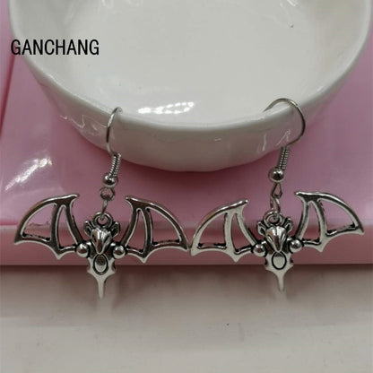 Bat Dangle Earrings for Women Halloween Costume by HitMyNeed