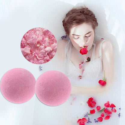 Bath Balls Bubble Shower Bombs Set of 5 by HitMyNeed