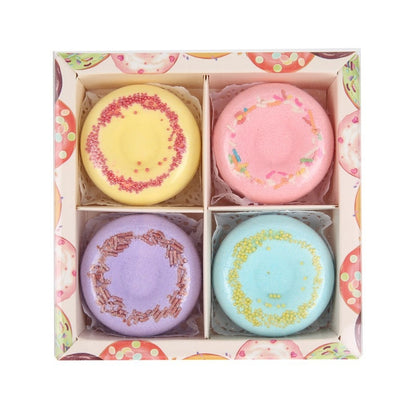 Bath Bomb Gift Set, 4 Natural Spa Fizzers (60g Each) by HitMyNeed