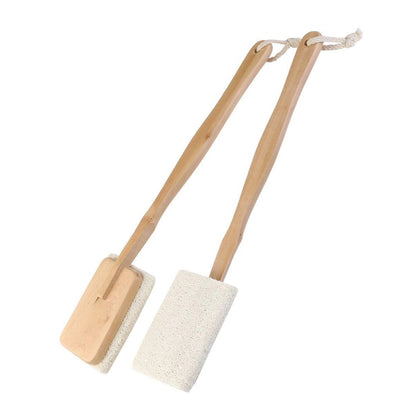 Bath Exfoliating Loofah Brush Set (2 Pack) by HitMyNeed