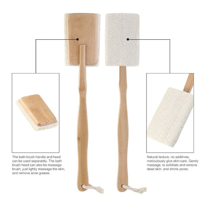 Bath Exfoliating Loofah Brush Set (2 Pack) by HitMyNeed
