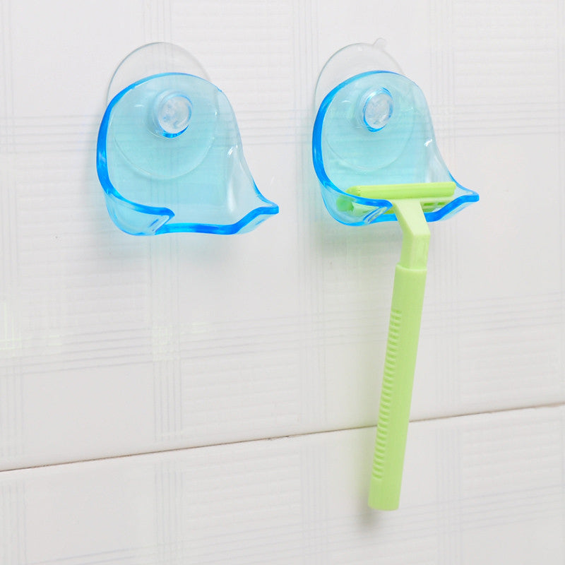 Bathroom Suction Cup Razor Holder Wall Mount by HitMyNeed
