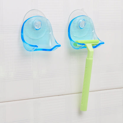 Bathroom Suction Cup Razor Holder Wall Mount by HitMyNeed