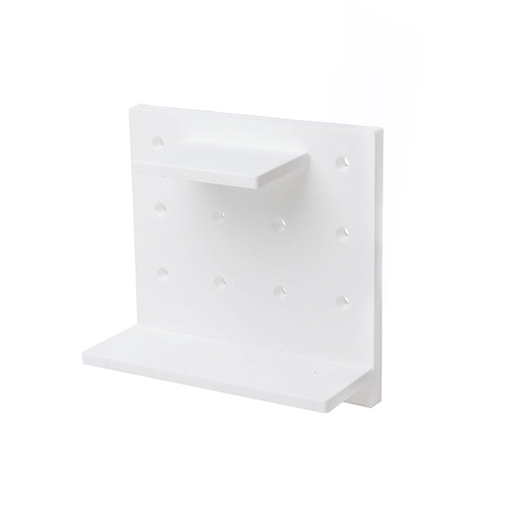 Bathroom Wall Shelf Rack - No-Drill Storage Organizer by HitMyNeed