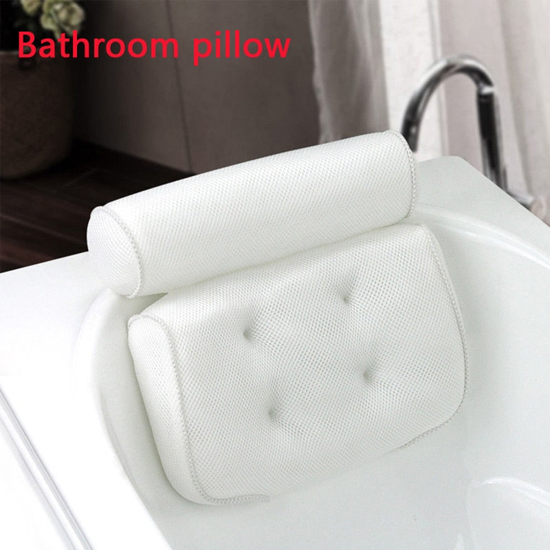 Bathtub Cushion Neck and Back Support Pillow by HitMyNeed