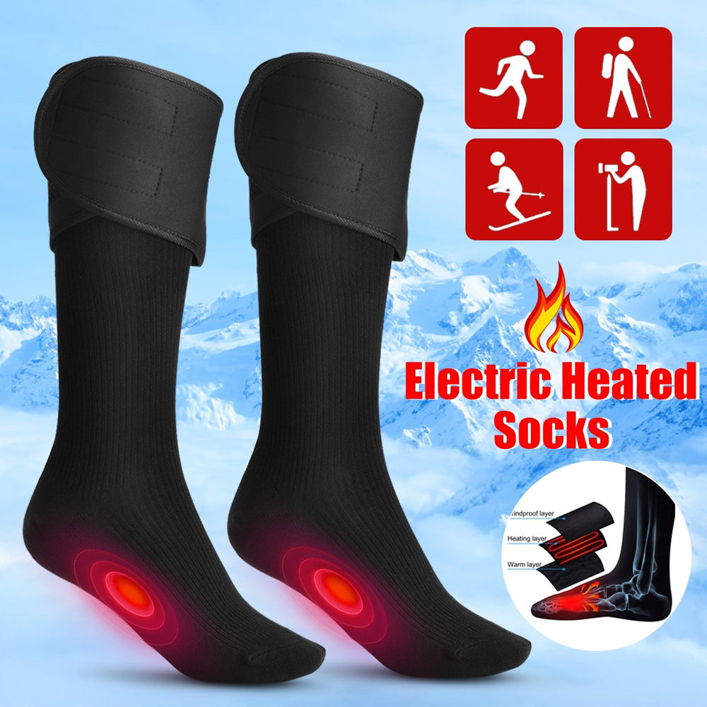 Battery Heated Socks with Foot Warmers by HitMyNeed