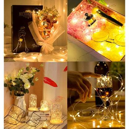 Battery LED Copper Wire Fairy Lights for Decor by HitMyNeed