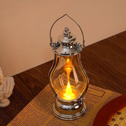 Battery LED Retro Oil Lamp Portable Decorative Light by HitMyNeed