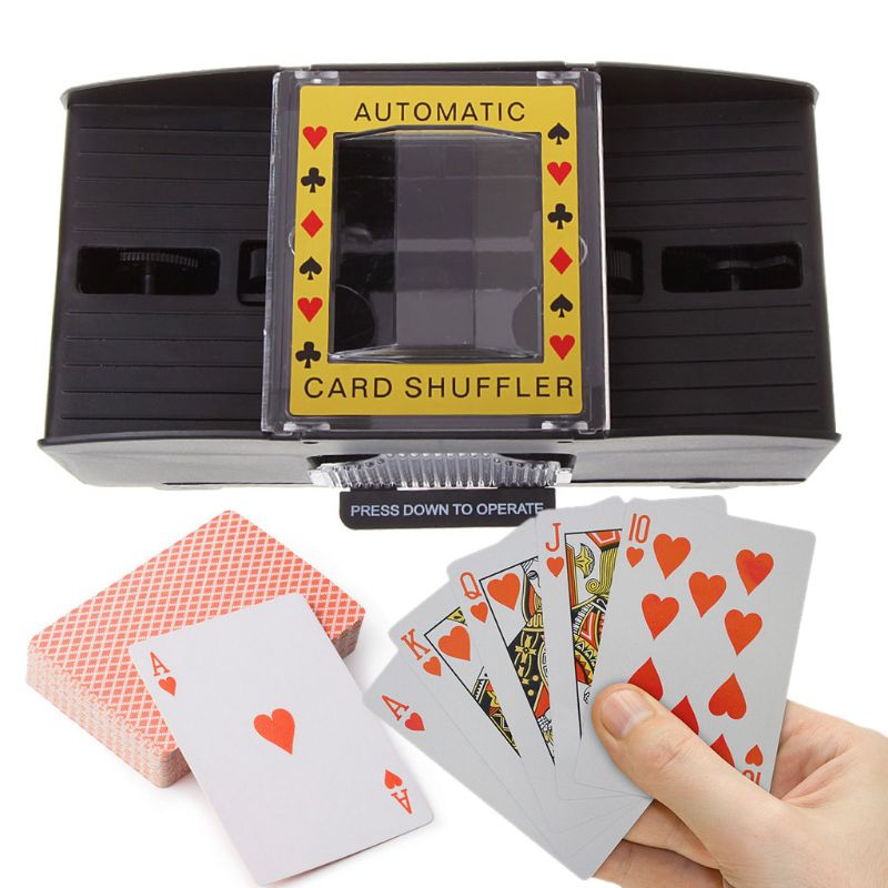 Battery Operated Automatic Card Shuffler by HitMyNeed