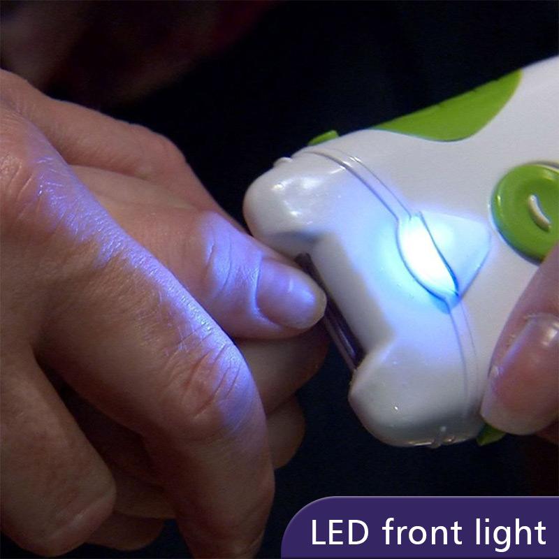 Battery Operated Electric Nail Clipper for Kids & Adults by HitMyNeed