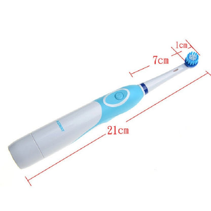 Battery Operated Electric Toothbrush with 4 Heads by HitMyNeed