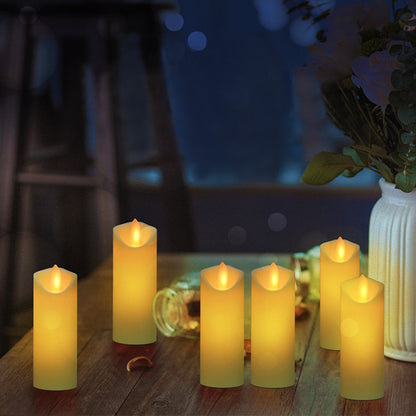 Battery Operated Flameless LED Pillar Candle by HitMyNeed