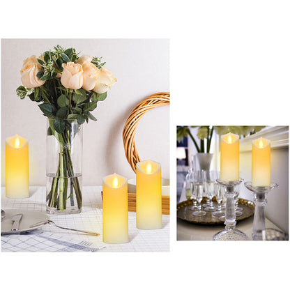 Battery Operated Flameless LED Pillar Candle by HitMyNeed