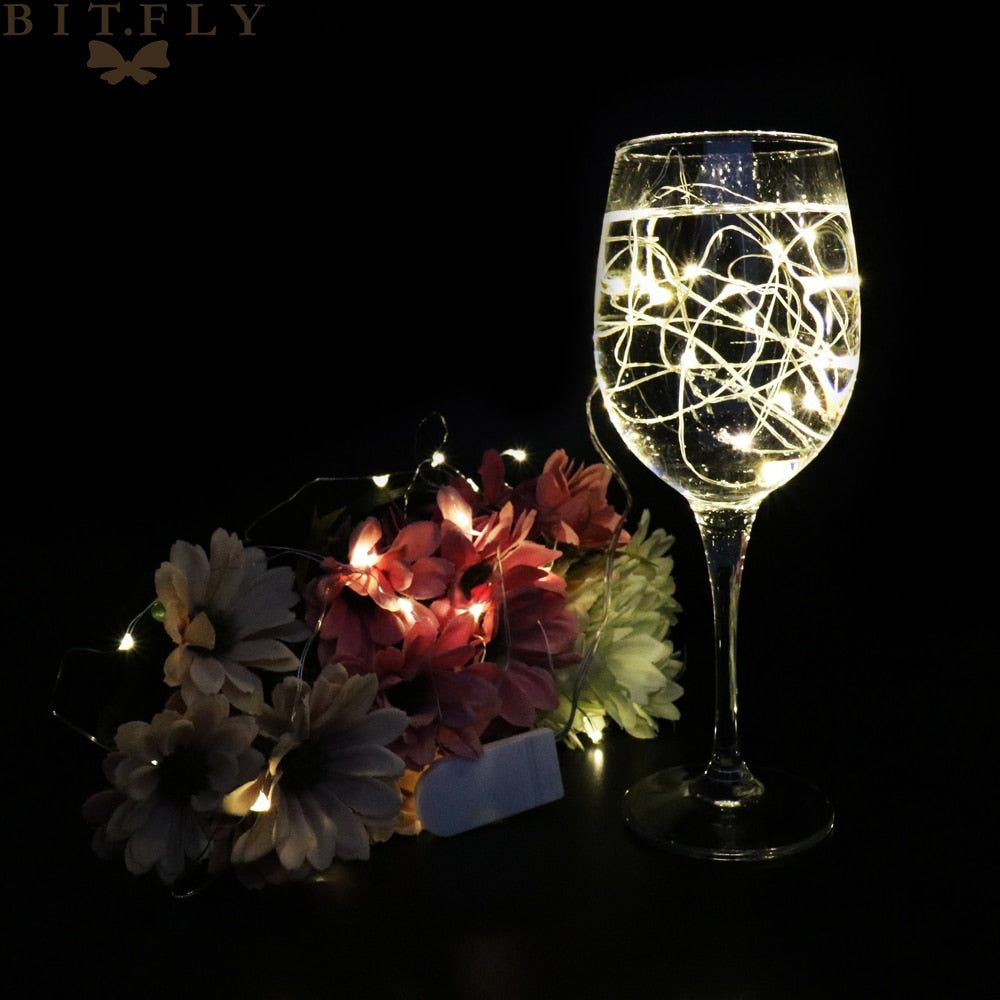 Battery Operated LED Fairy String Lights 2m by HitMyNeed