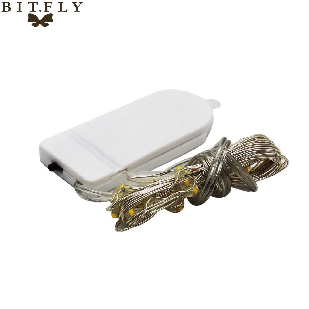 Battery Operated LED Fairy String Lights 2m by HitMyNeed