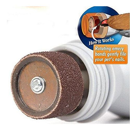 Battery Pet Nail Grinder for Dogs and Cats by HitMyNeed