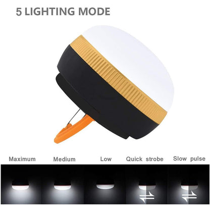 Battery Powered Hanging Tent Light with Hook by HitMyNeed