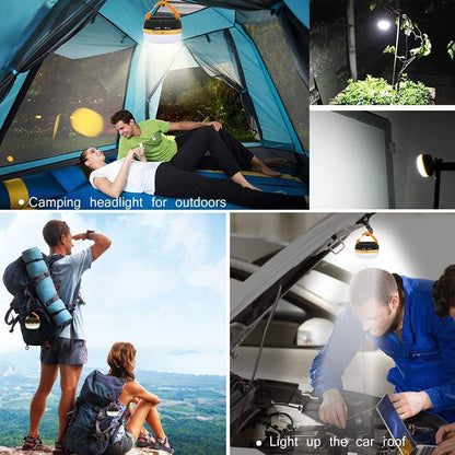 Battery Powered Hanging Tent Light with Hook by HitMyNeed