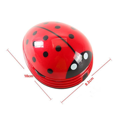 Battery Powered Ladybug Desktop Vacuum Cleaner by HitMyNeed