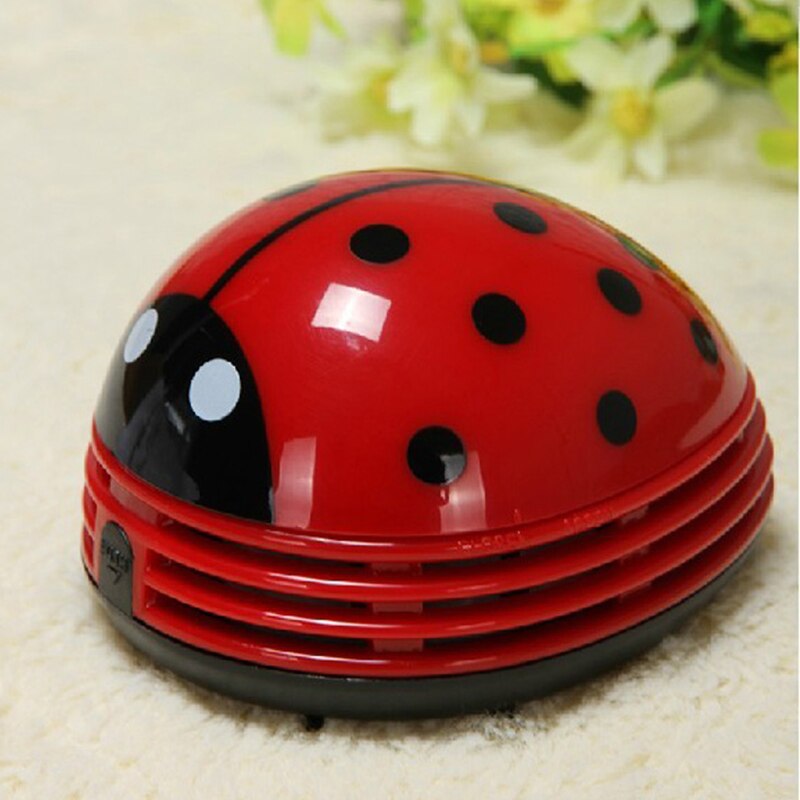Battery Powered Ladybug Desktop Vacuum Cleaner by HitMyNeed