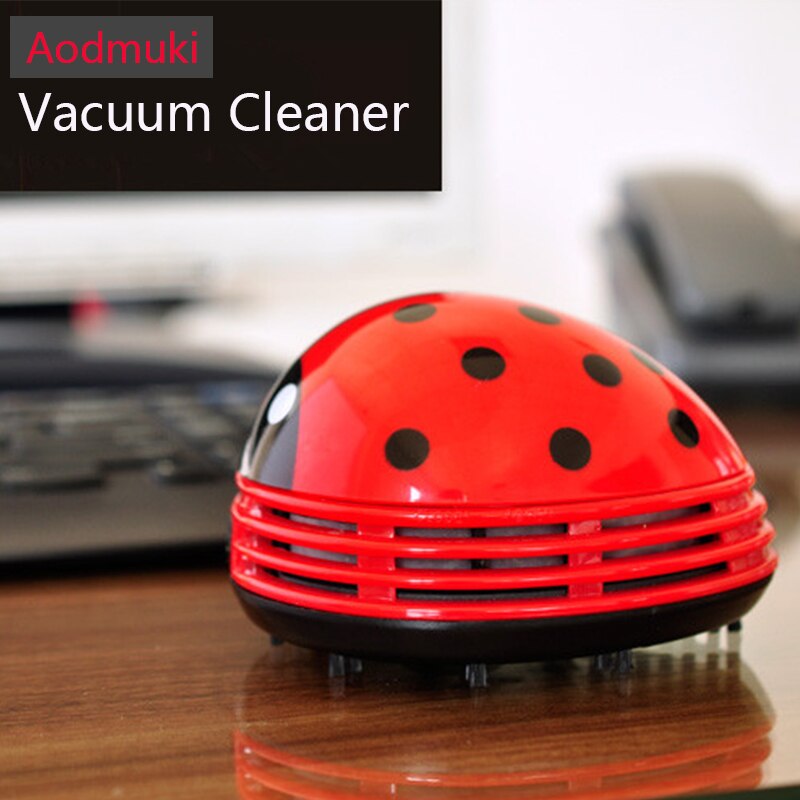 Battery Powered Ladybug Desktop Vacuum Cleaner by HitMyNeed