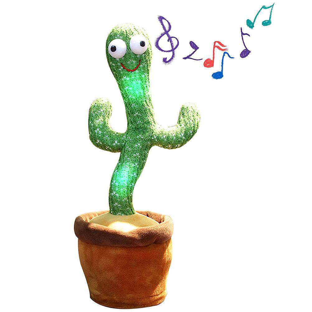 Battery Powered Plush Dancing Cactus Toy by HitMyNeed