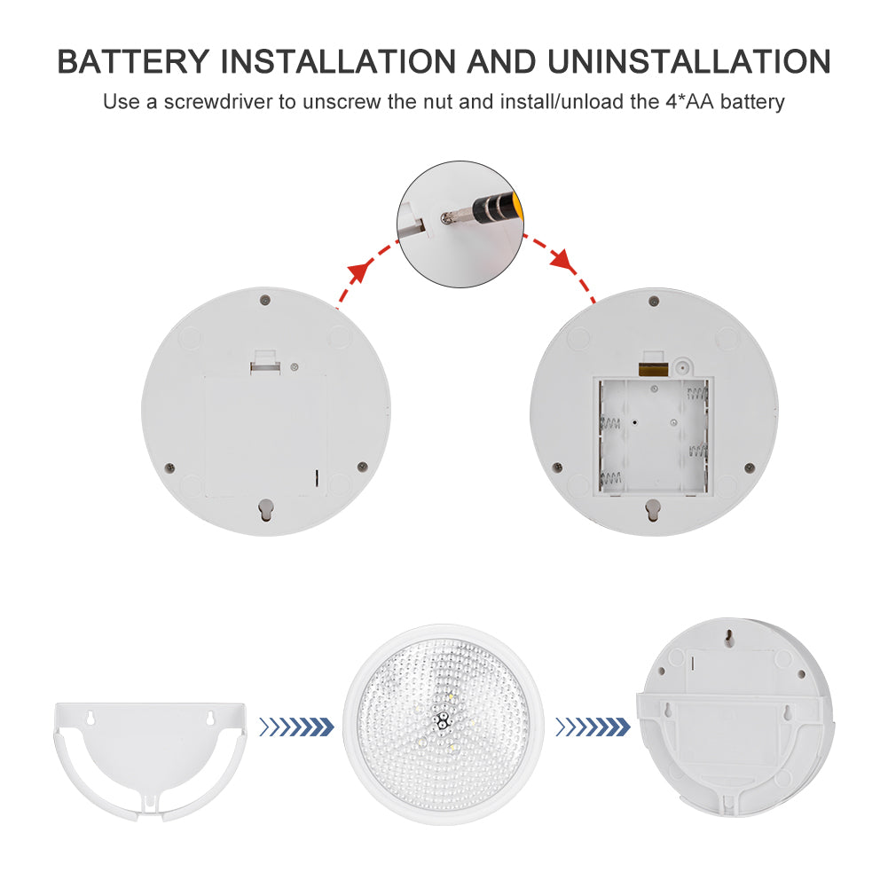 Battery Powered Wall Light with Remote Control by HitMyNeed