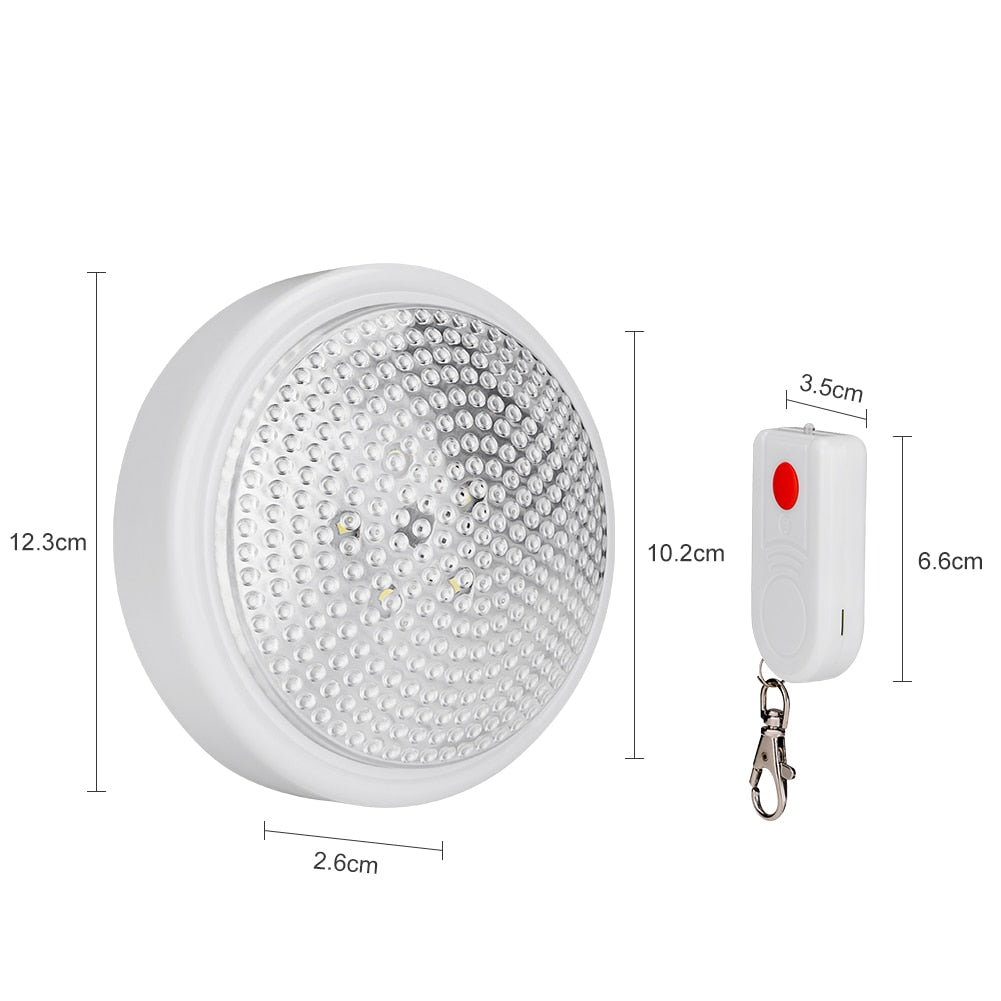 Battery Powered Wall Light with Remote Control by HitMyNeed
