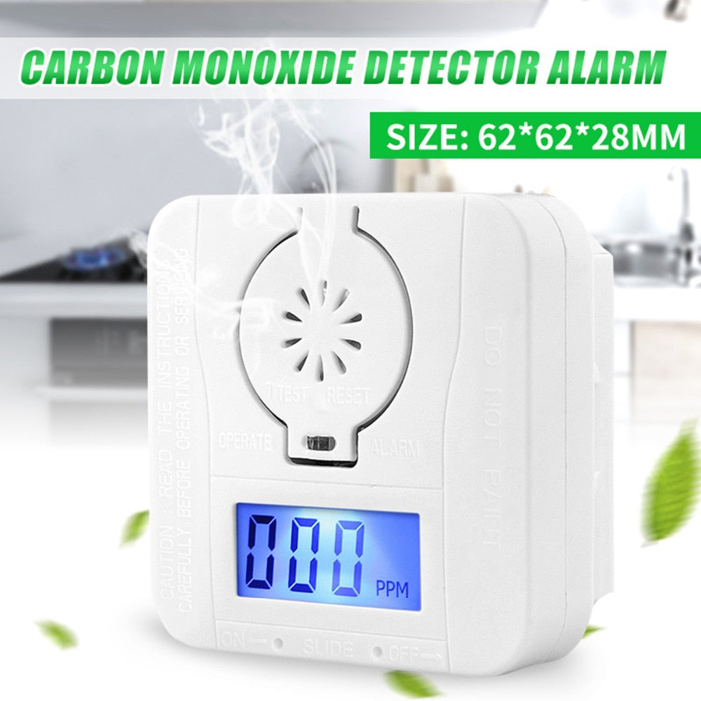 Battery Smoke & Carbon Monoxide Alarm with LCD by HitMyNeed