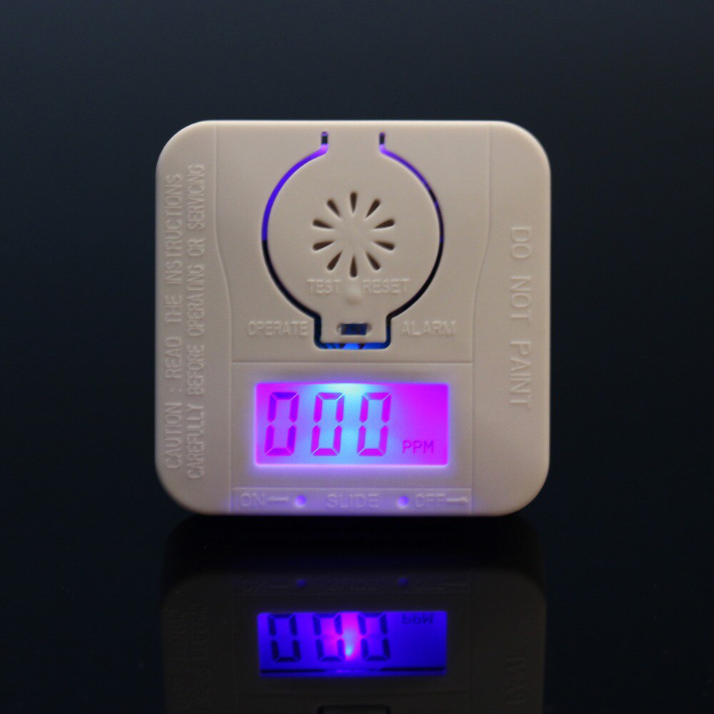 Battery Smoke & Carbon Monoxide Alarm with LCD by HitMyNeed