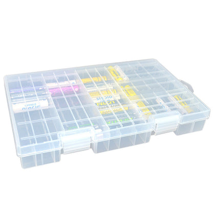 Battery Storage Case for 60 AA & 40 AAA Cells by HitMyNeed