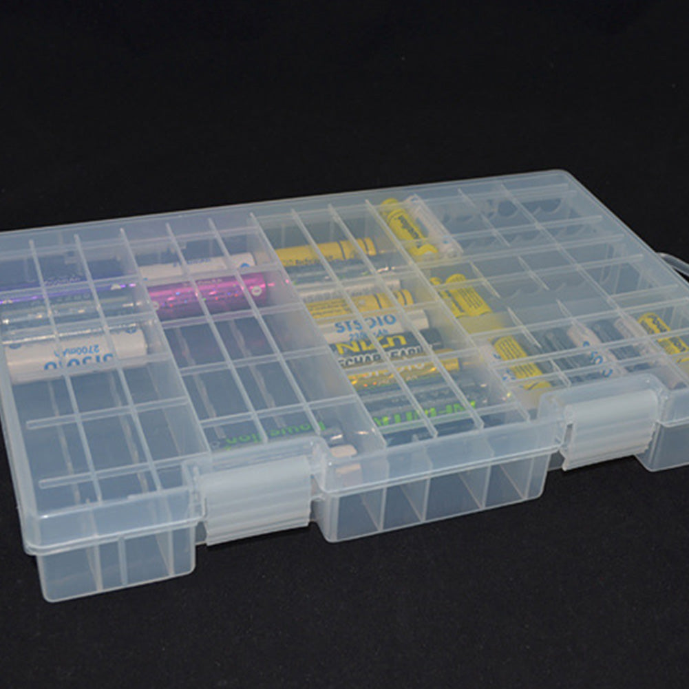 Battery Storage Case for 60 AA & 40 AAA Cells by HitMyNeed